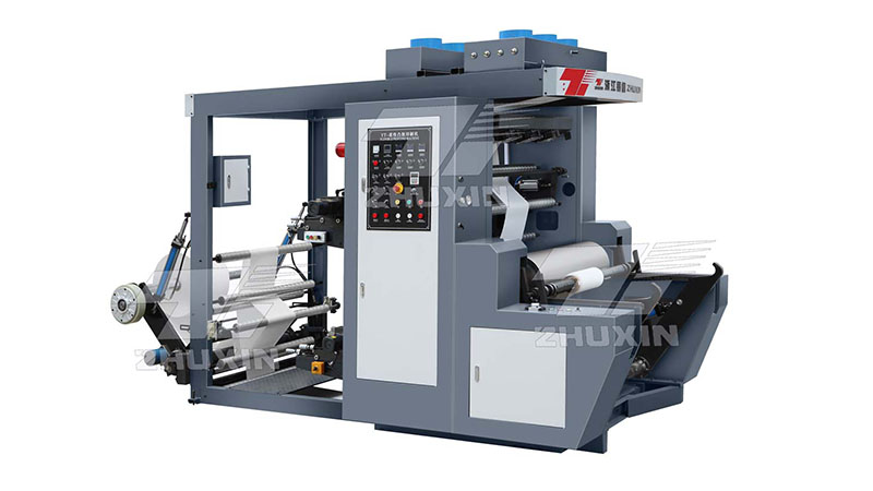 Two Color Stack Type Synchronous Belt High Speed  Printing Machine